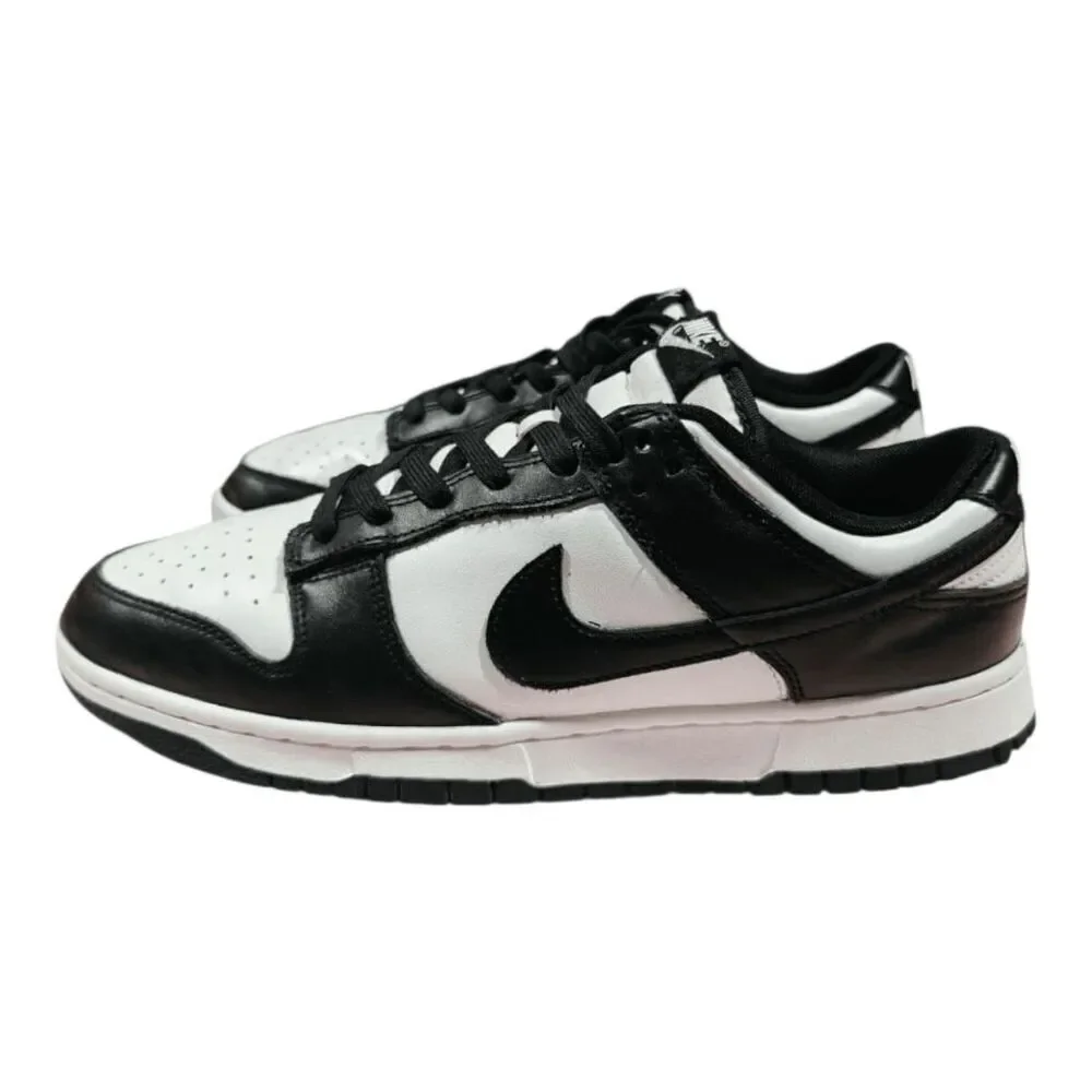 NIKE Dunk Low Retro 'White Black Panda' Sneakers Size M10/W11.5